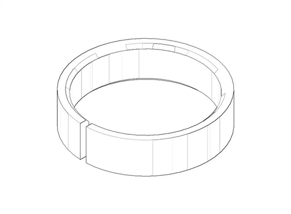 DORNBRACHT Stützring ERSATZTEILE 091415022 D. 21,5 x 5,5 mm, 09141502290 Galeriebild 1